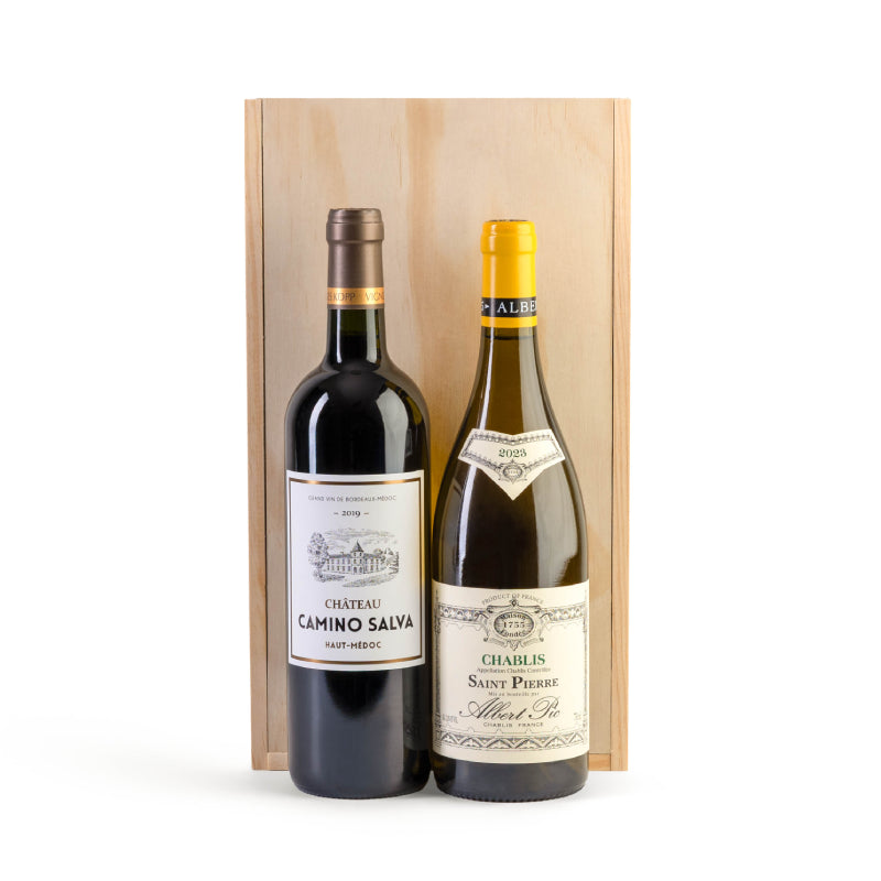 Chablis & Bordeaux Two Bottle Selection